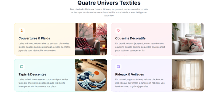 linge espaces de vie sous bannière